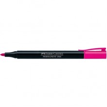 Faber Castell Slim Permanent Fine Marker-Pink #156428