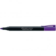 Faber Castell Slim Permanent Fine Marker-Violet #156437