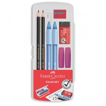 Faber Castell Exam Set In Clear Box #211140