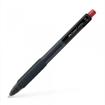 Faber Castell 643721 Fast Gel Z Pen 0.7MM - Red