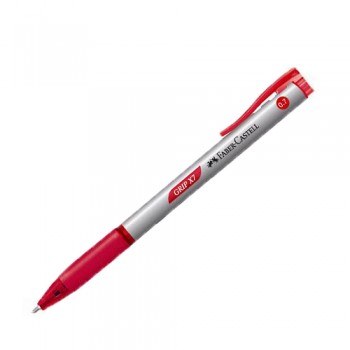 Faber Castell Grip X7 0.7mm Ball Pen-Red (547421)