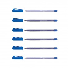 Faber Castell NX23 0.7mm Ball Pen-Blue (Half Dozen)