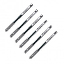Faber Castell True Gel Pen 0.7mm-Black (Half Dozen)
