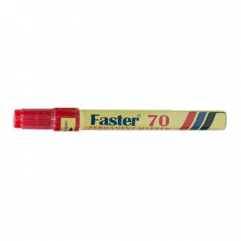 Faster 70 Marker Pen-Red
