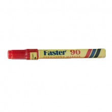 Faster 90 Marker Pen-Red
