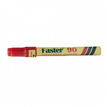 Faster 90 Marker Pen-Red