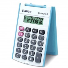 Canon LC-210HI III 8 Digits Pocket Calculator - Blue