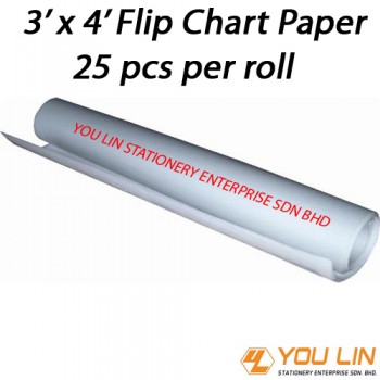 3' X 4' Flip Chart Paper