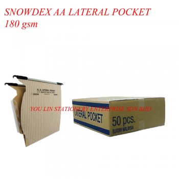 Snowdex 118 AA Lateral Filing Pocket (180gsm)