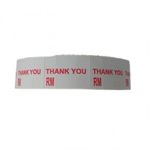 PB220 Price Label Sticker (White)- THANK YOU/RM