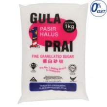 Gula Prai Fine Granulated Sugar 1kg