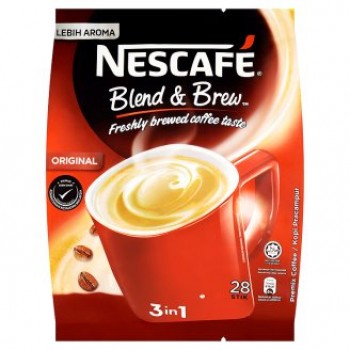 Nescafe 3 In 1 Original Blend & Brew Premix Coffee