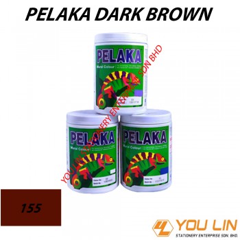 155 Pelaka Mural Poster Colour (1 kg)-Dark Brown