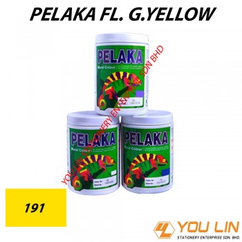 191 Pelaka Mural Poster Colour (1 kg)-Fluorescent G.Yellow