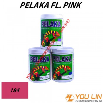 184 Pelaka Mural Poster Colour (1 kg)-Fluorescent Pink