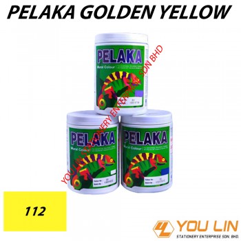 112 Pelaka Mural Poster Colour (1kg)-Golden Yellow