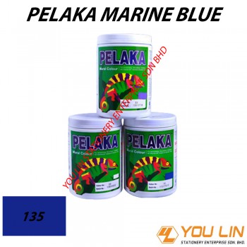 135 Pelaka Mural Poster Colour (1 kg)-Marine Blue