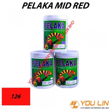 126 Pelaka Mural Poster Colour (1kg)-Mid Red