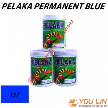 137 Pelaka Mural Poster Colour (1 kg)-Permanent Blue