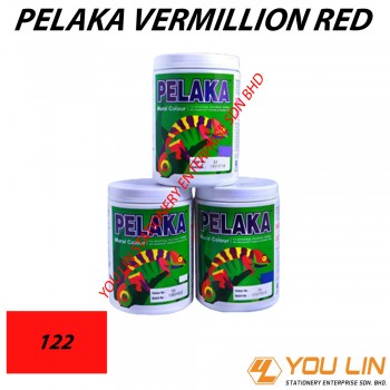 122 Pelaka Mural Poster Colour (1kg)-Vermillion Red