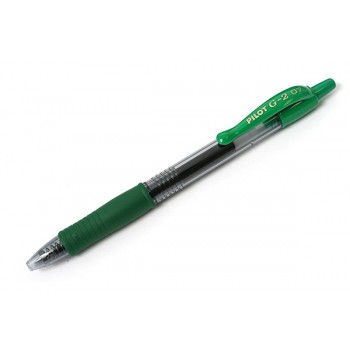 Pilot G2 Gel Ink Pen 0.7MM-Hunter Green