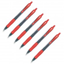Pilot G2 Gel Ink Pen 0.7mm-Red (Half Dozen)