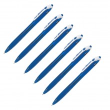 Pilot Rexgrip 0.5mm-Blue (Half Dozen)