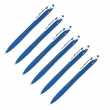 Pilot Rexgrip 0.7mm-Blue (Half Dozen)