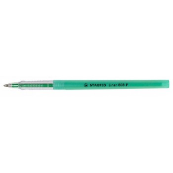 Stabilo 808-F Ballpoint Pen 0.38mm - Fine - Green