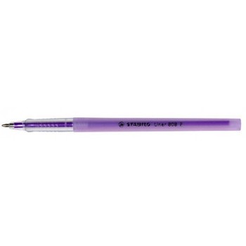 Stabilo 808-F Ballpoint Pen 0.38mm - Fine - Purple