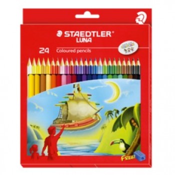 Staedtler 136 24's Colour Pencil(Full Length)