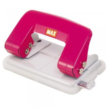 MAX DP-F2BN Paper Puncher - 13 sheets Capacity, B Type - PINK 