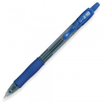 Pilot G2 Gel Ink Pen 0.7mm E.FINE Blue 