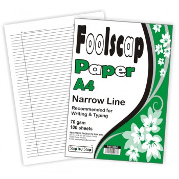 SBS 0024 Narrow Line Paper 100'S