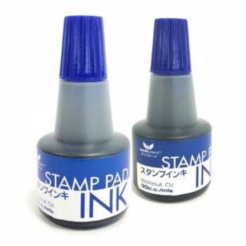 Unicorn 30C.C. Stamp Pad Ink-Blue