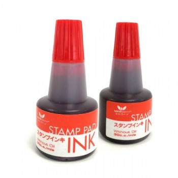 Unicorn 30C.C Stamp Pad Ink-Red